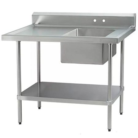 Fregadero de Acero Inoxidable 1 Tarja 120 Cm Izq INTERNATIONAL Melt1I1200