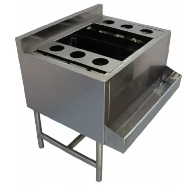 Unidad Coctelera Jockey Station Acero Inoxidable 80 cm MINDEJAL MLM1710744573